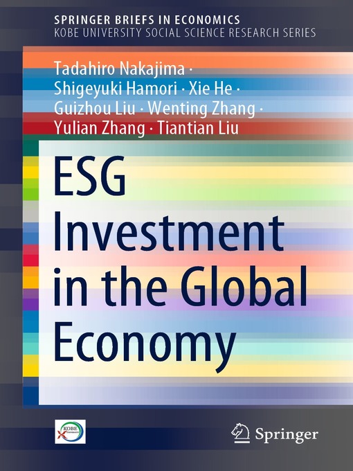 Title details for ESG Investment in the Global Economy by Tadahiro Nakajima - Wait list